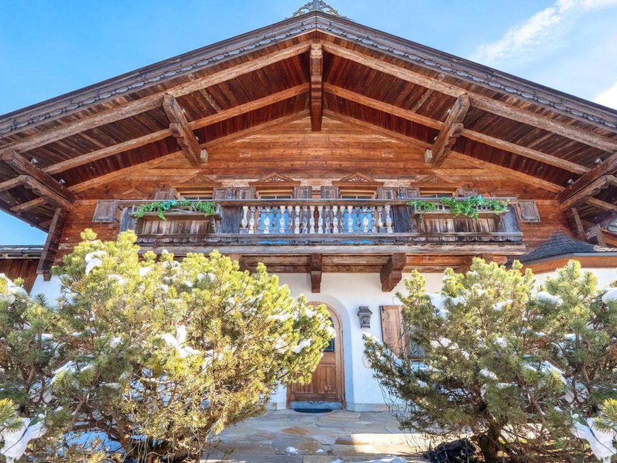 Chalet In St Johann In Tyrol Near Kitzbuehel Apfeldorf Exterior foto